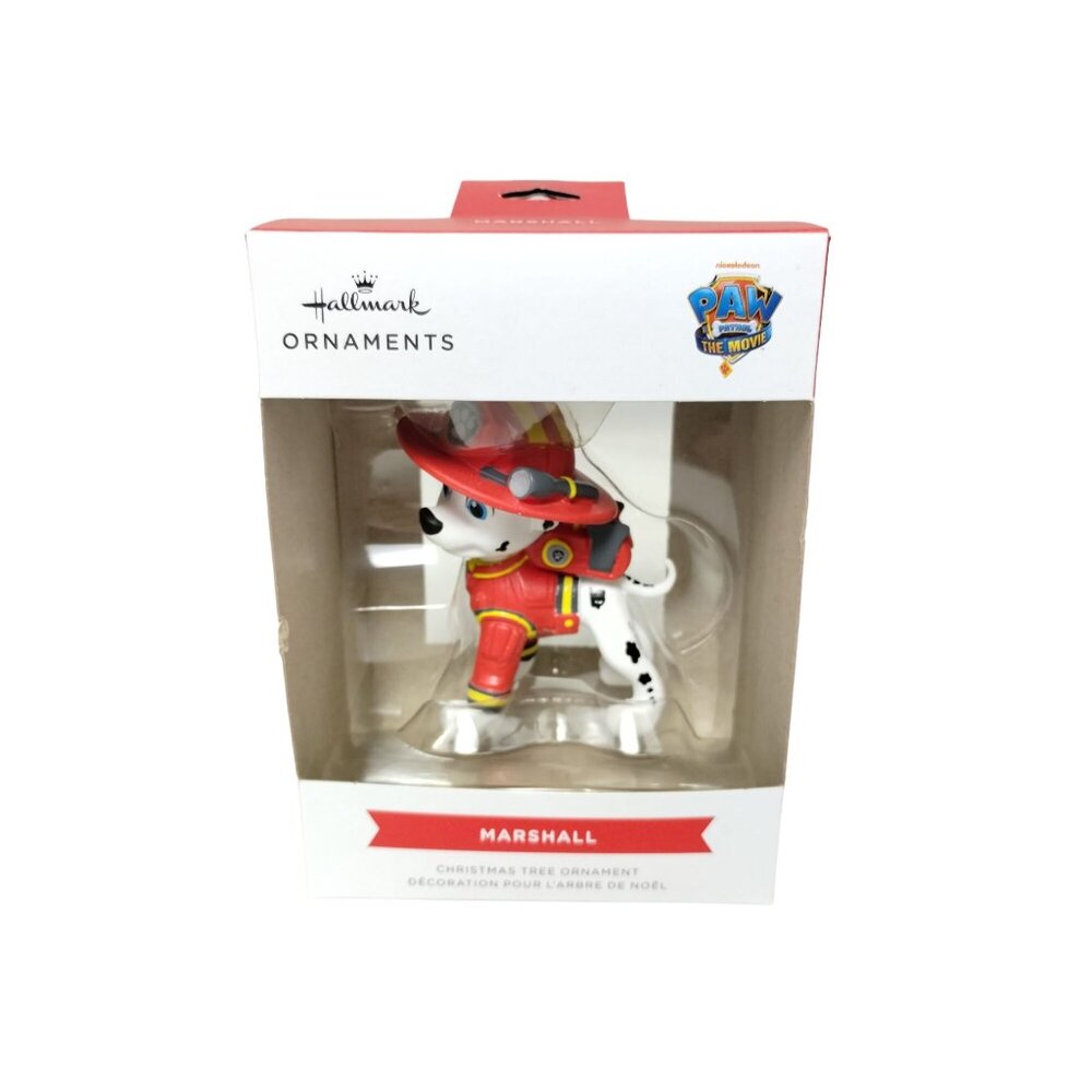 Nickelodeon Paw Patrol The Movie Marshall Hallmark Christmas Tree Ornament New